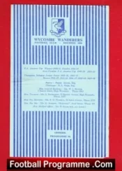 Wycombe Wanderers v Dulwich Hamlet 1964