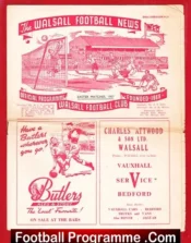 Walsall v QPR 1957