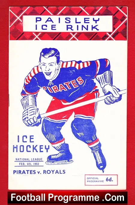 Paisley Pirates Ice Hockey v Edinburgh Royals 1953 - Scotland - Image 2