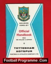Tottenham Hotspur Spurs Official Handbook 1966 – 1967
