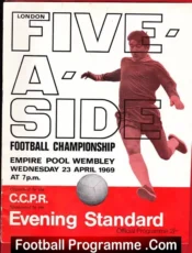London Five A Side Football Championship 1969 – Wembley Empire