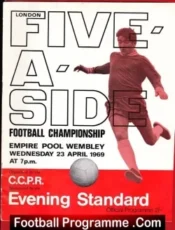 London Five A Side Football Championship 1969 – Wembley Empire