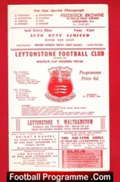 Leytonstone v Walthamstow Avenue 1968 – Thameside Cup Final