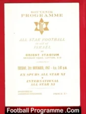 Ex Tottenham Hotspur v International All Stars 1967 – Jewish
