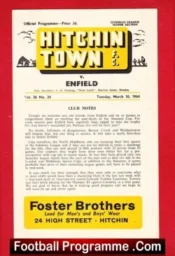 Hitchin Town v Enfield 1964 – Isthmian League