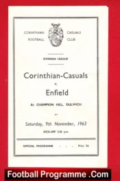 Corinthian Casuals v Enfield 1963 – Isthmian League