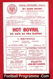 Clapton v Enfield 1963 – Isthmian League