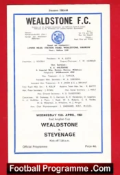 Wealdstone v Stevenage 1964
