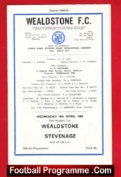 Wealdstone v Stevenage 1964