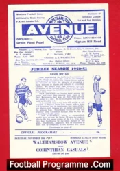 Walthamstow Avenue v Corinthian Casuals 1950
