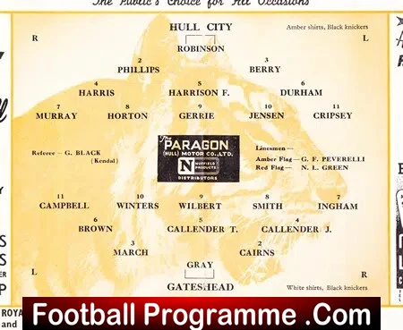 Hull City v Gateshead 1953 - Image 3