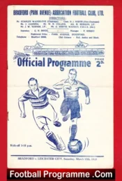 Bradford Park Avenue v Leicester City 1949