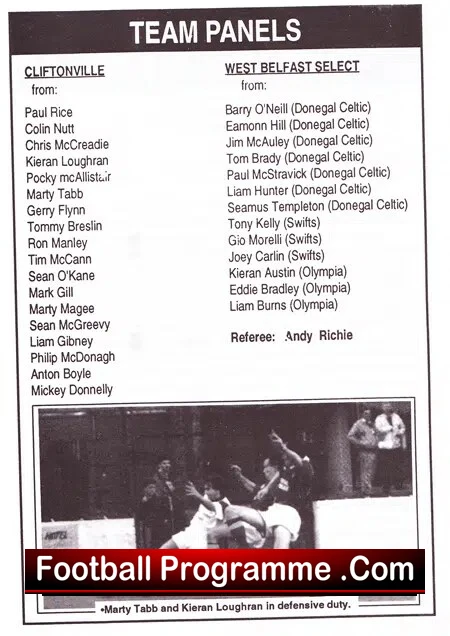 Kieran Loughran Testimonial Benefit Match Cliftonville Signed - Image 3