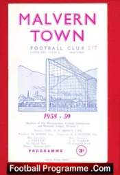 Malvern Town v Brierley Hill 1958