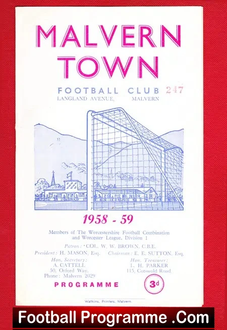 Malvern Town v Brierley Hill 1958 - Image 2