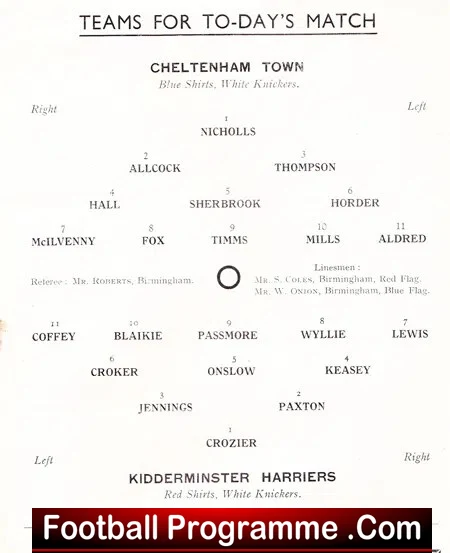 Kidderminster Harriers v Cheltenham Town 1952 - Image 3