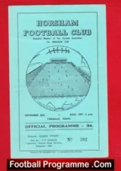 Horsham v Farnham Town 1959