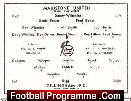 Maidstone United v Gillingham 1955 - Image 3