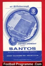 Sheffield Wednesday v Santos 1961 – Brazil Pele
