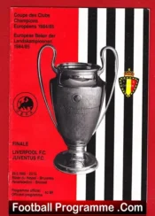Liverpool v Juventus 1985 – European Cup Final at Heysel