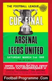 Arsenal v Leeds United 1968 – League Cup Final