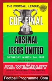 Arsenal v Leeds United 1968 – League Cup Final