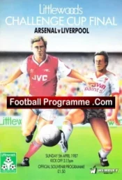 Arsenal v Liverpool 1987 – League Cup Final