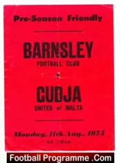Barnsley v Gudja United 1975 – Pre Season Malta Team