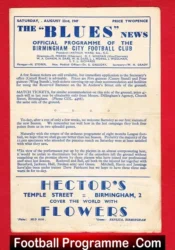 Birmingham City v Barnsley 1947 – to clear