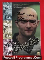 Lee Fowler Testimonial Benefit Match Telford United 2002 Signed