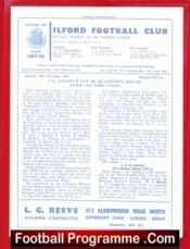 Ilford v Ford United 1963 – Amateur Cup