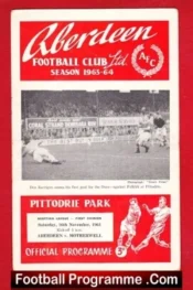 Aberdeen v Motherwell 1963