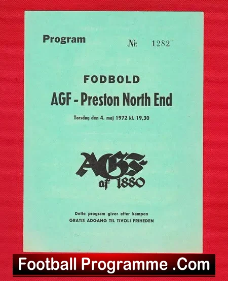 AFG v Preston 1972 - Image 2