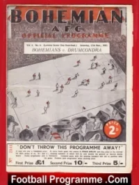 Bohemian v Drumcondra 1943 – Leinster Semi Final Ireland