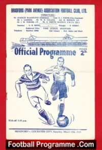 Bradford Park Avenue v Leicester City 1949