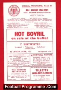 Clapton v Enfield 1963 – Isthmian League