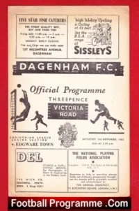 Dagenham v Edgware Town 1962