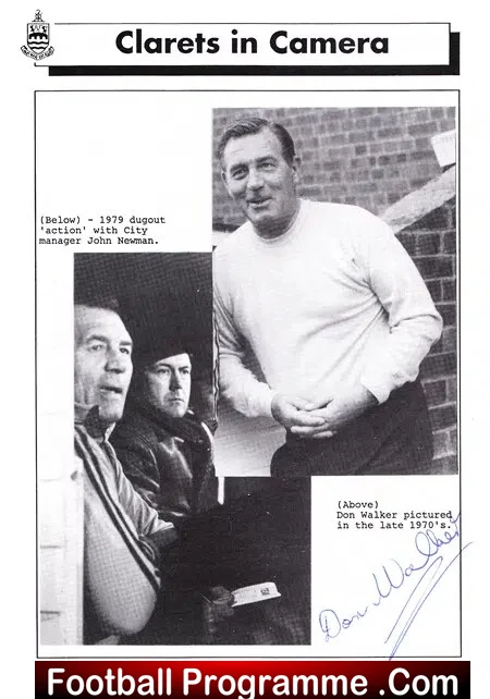 Don Walker Testimonial Benefit Match Chelmsford City 1993 Signed - Image 4