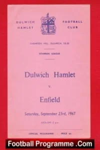 Dulwich Hamlet v Enfield 1967