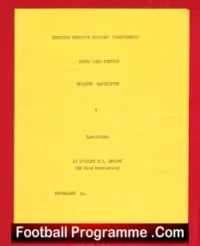 Greater Manchester v Lancashire 1970s – Schoolboys at Mossley