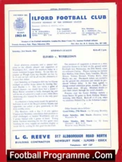 Ilford v Wimbledon 1964