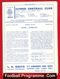 Ilford v Wimbledon 1964