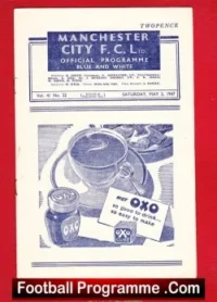 Manchester City v Newcastle United 1947