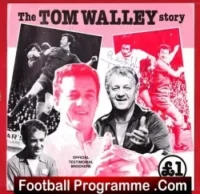 Tom Walley Testimonial Benefit Match Watford 1970s Signed