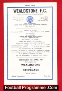 Wealdstone v Stevenage 1964