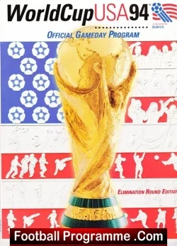 America World Cup USA 1994 Soccer Tournament Programme