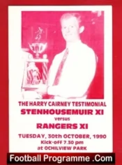 Harry Cairney Testimonial Benefit Match Stenhousemuir 1990
