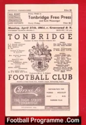 Tonbridge v Gravesend Northfleet 1964