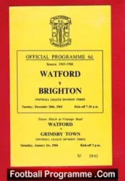 Watford v Brighton 1965