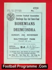 Bohemian v Drumcondra 1943 – Irish Semi Final Leinster